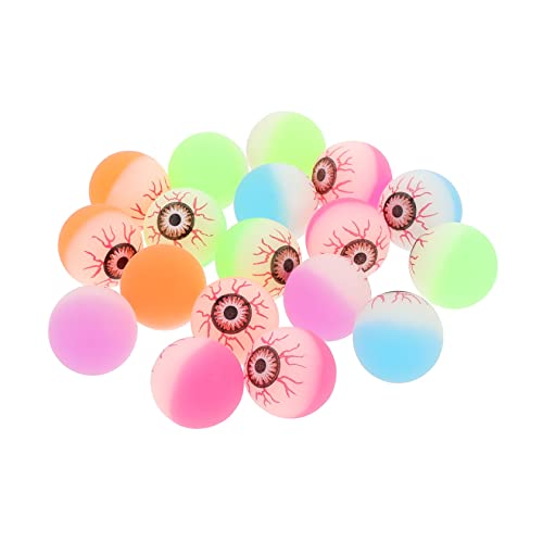 Boules rebondissantes yeux Halloween Yardwe pour décoration