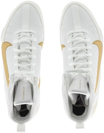 Nike ボクシングシューズ ホワイト/ゴールド NIKE(ナイキ) ボクシングシューズ ハイパーKO・リミテッド