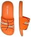 INMINPIN Kids Boys Girls Ball Sprots Slides Sandals Ultra Comfortable Beach Pool Shower Shoes House Slide Indoor Outdoor for Sports Fan,Basketball Solid Orange,1 Big Kid