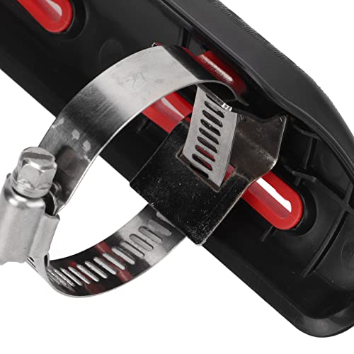 Capa universal para proteção de calor de escape de motocicleta protetor de tubo médio kit de proteçã