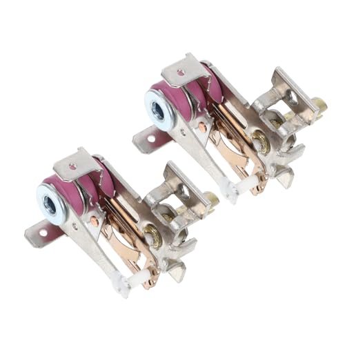 HOMSFOU 2piezas Regulador De Control De Temperatura Para Calefacción Eléctrica Termostato Ajustable De Alta Eficiencia Para Calentador Controlador De Radiador Dormitorio