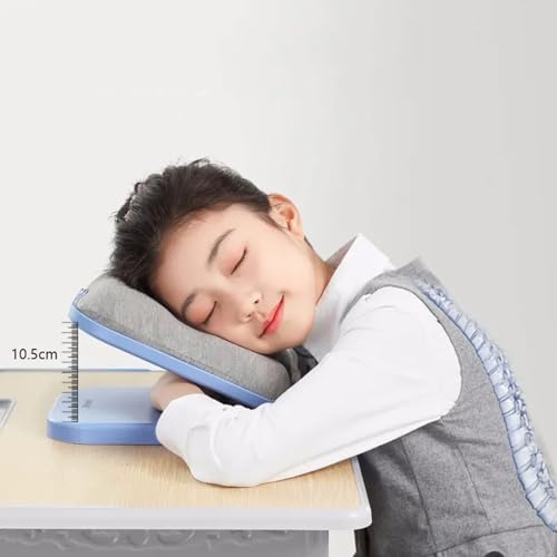 Image of Soft Nap Doughnut Pillow, Foldable Kids Head Desk Pillow, Slow Rebound Desk Nap Pillow Easy to Carry for Office, School, Library, OutdoorSoft Nap Doughnut Pillow, Foldable Kids
