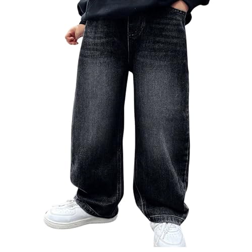 Boys Baggy Jeans for Kids Wide Leg Cargo Jeans, Y2k Straight Wide Leg Denim Pants, Teen Casual Straight Wide Leg Cargo Jean