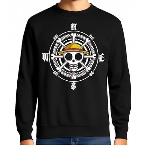 the Fan Tee Sudadera Adulto Sin Capucha de Hombre Dibujos Animados Piece Rumbo a la Gran Aventura 135 XL | Ya disponible en tu tienda friki favorita! En mundofriki.es!