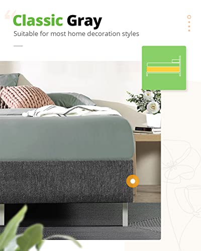 Tatago 5 Inch Heavy Duty Metal Box Spring, 3000Lbs Max Weight Capacity Mattress Foundation, Strong Support Bed Base, Non-Slip, No Noise, Easy Assembly, Queen #TOP4