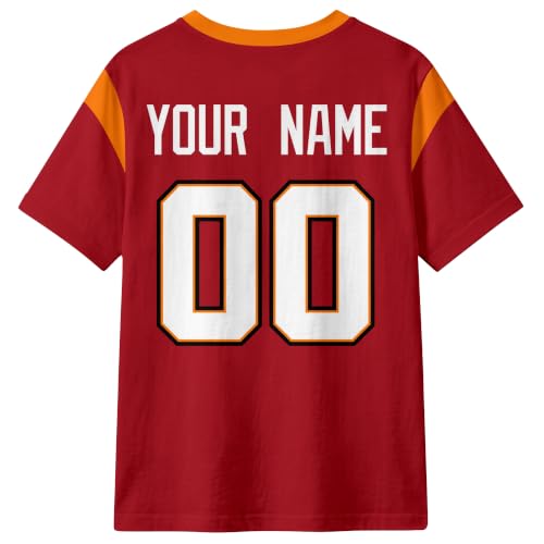 Image of T-Shirt Custom Crewneck Short Sleeve for Men Gifts | Custom T-Shirt Personalized Name and Number