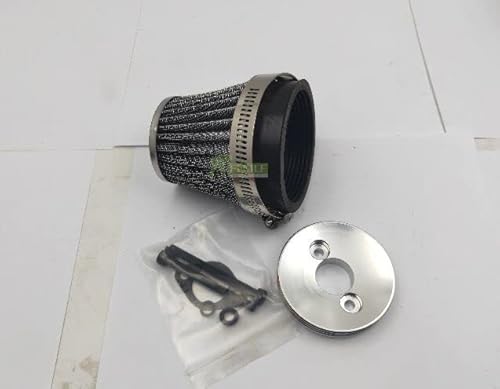 Metal Air Filters Element Set Fit for 1/5 HPI ROFUN ROVAN KM BAJA 5B 5T 5SC SS RC CAR Toys PARTS - (Color: 95058)