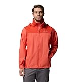 Columbia Men's Glennaker Lake II Rain Jacket, Zing/Super Sonic, 6X