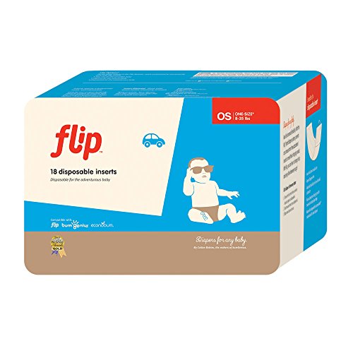 flip Disposable Diaper Inserts, 18 Count