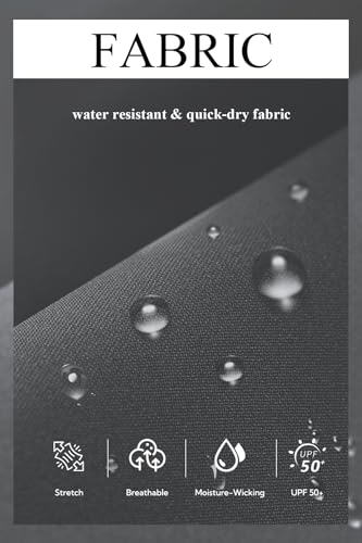 Womens Athletic Hiking Pants Lightweight Quick Dry Water Resistant Elastic Waist Cargo Pants with Zipper Pockets4