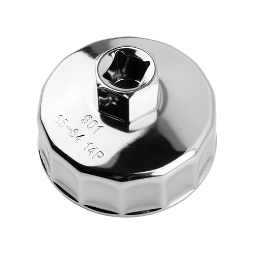 YGDMD 65mm to 64mm Oil Filter Wrench with 1/2