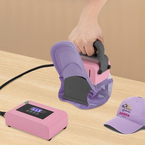 Prensa térmica para gorras 2 en 1 con pantalla digital miniatura 2