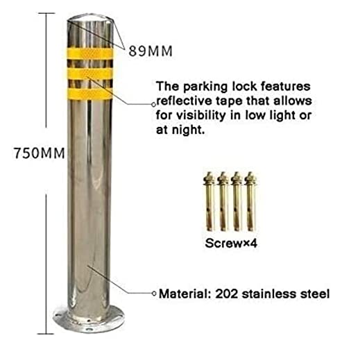 Borne de sécurité et marqueur de limite de circulation pour parking et rue