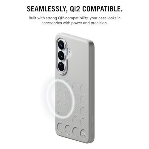 Image of DailyObjects Samsung Galaxy S26 Ultra Stack Signature Magnetic Case Cover|Compatible with Magnetic|Camera & Body Protection|Shock /Scratch Proof|Dual Hybrid Protection | Wireless Charging - Slate Grey