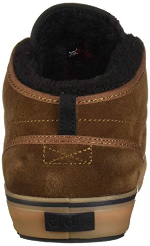 Image of Globe Men's Motley Mid Shoe, Partridge Brown /Gum /Fur, 10 Medium US