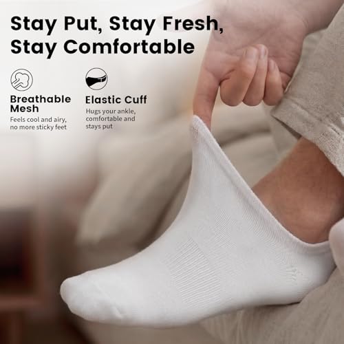 wernies No-Show Socks 8-Pair (Men's 11–13) — view 6