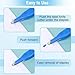 Purple Magnetic Staple Remover Tools, Professional Magnetic Staple Remover Puller Rubberized Staples Remover Staple Removal Tool for School Office Home