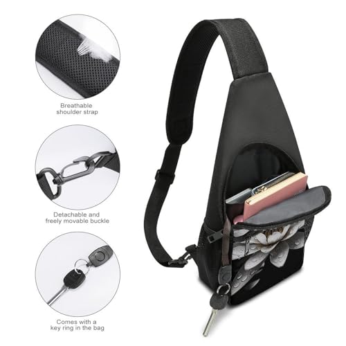 Bolso Sling para Hombre y Mujer Mochila Pequeña miniatura 3