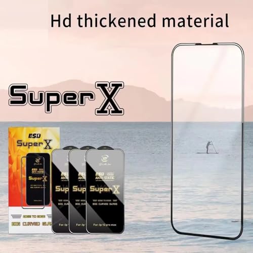 Image of Premium Edge to Edge Super X Tempered Glass Screen Protector for HMD Fusion - TS-X-Q5 (Black)