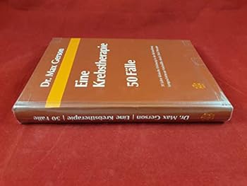 Hardcover Eine Krebstherapie - 50 Fälle [German] Book