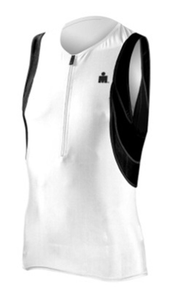 TYR SPORT Men's Ironman Male Solid Tri Singlet