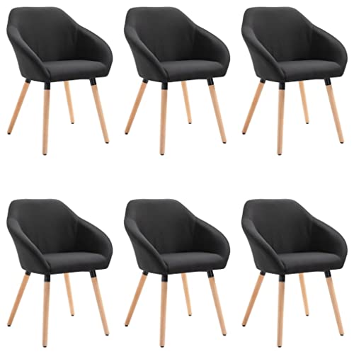 Sillas Comedor Negras Acolchadas Marca vidaXL
