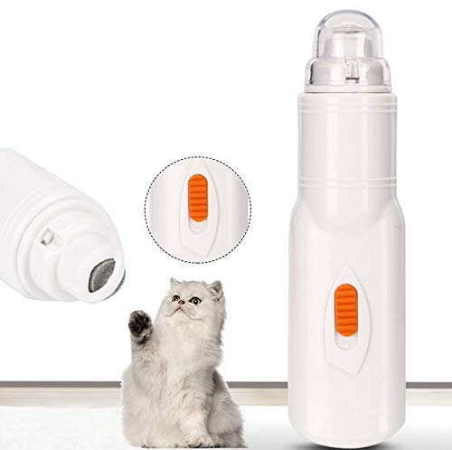 Smerigliatrice per Unghie per Animali Domestici, tagliaunghie per Cani, tagliaunghie elettrica, Cura indolore per Artigli della Zampa, Strumento di levigatura Ricaricabile per Cane