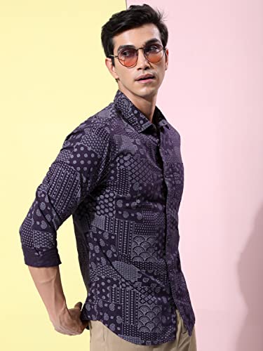 Image of Ketch Men's Solid Slim Fit Shirt