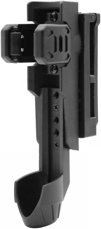 Soporte de bastón extensible giratorio de 360 para bastones telescópicos de 21-26 pulgadas - Soporte giratorio táctico