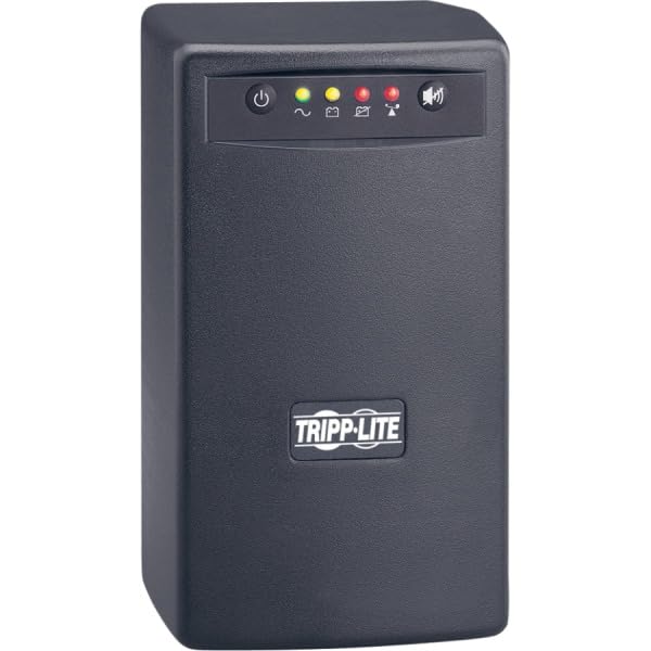Tripp Lite OMNISMART300PNP 300VA 180W UPS Battery Back Up Tower AVR 120V USB RJ11 RJ45, 3 Outlets