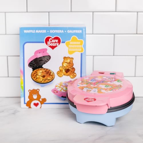 Image of Uncanny Brands Care Bears Waffle Maker - Care Bear on Your Waffles