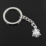3.Ideales Geschenk chioce: Perfekt für jeden Geschenkanlass, tolles Geschenk für Freundin, Frau, Tochter, Mutter oder Freunde am Weihnachtstag, Geburtstag, Jubiläum, Erntedankfest usw. Behandeln Sie sich selbst oder jemanden, der etwas Besonderes für diesen atemberaubenden Schlüsselbund ist.
