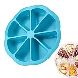 Generisch Silikonkuchenpfanne, Silikonkuchenpfannen Zum Backen - Nicht-Schicht-Schimmel Kuchenherstellung | 8-Cavity-Käsekuchen-Backpfanne Für Muffins, Dreiecksconform
