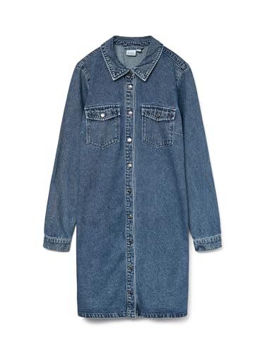 VERO MODA Female Jeanskleid VMJENNIE Kurzes Kleid