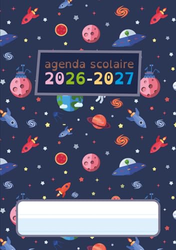 Agenda Scolaire DYS 2026-2027: Format A5 | Épuré Spécial Dyslexie...