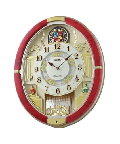 Seiko Reloj De Pared Melodies In Motion Qxm612r Seiko Reloj De Pared Melodies In Motion Qxm612r