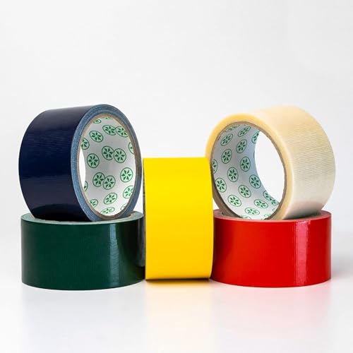 Image of Reniteco Clear Duct Tape- 2 inches x 10 Yards, Waterproof & All-Weather, No Residue, UV Resistant, Heavy Duty for Car, Home & Outdoor Repairs, 1 Roll