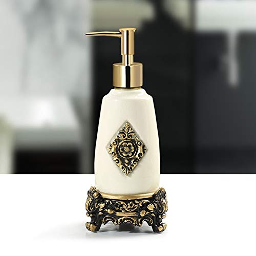 Ensemble de salle de bains en céramique accessoires complets style européen avec lotion - 8