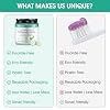 Toothpaste Tablets,150 Nano Hydroxyapatite Toothpaste Tablets, Chewable Xylitol Toothpaste Tablets, Fluoride-Free - Natural Whitening Remineralizing Travel-Friendly Eco Tabs, Peppermint