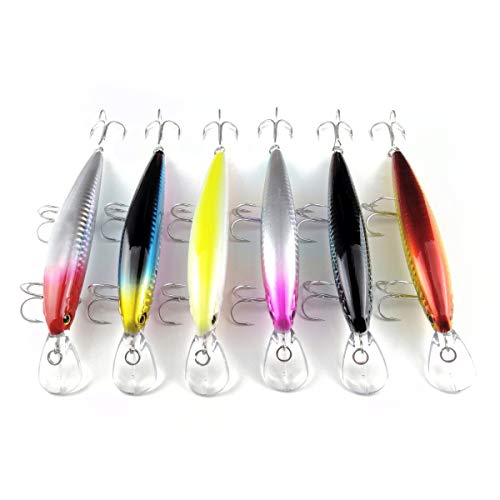 オルルド釣具 12.8cm 38g ヘビーウェイトシンキングミノーB Aセット