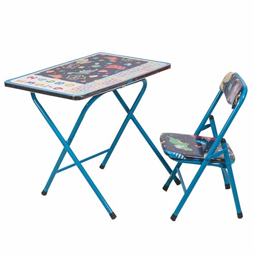 Mesa y Silla para niños, Plegable y Ahorra Espacio, Sibila