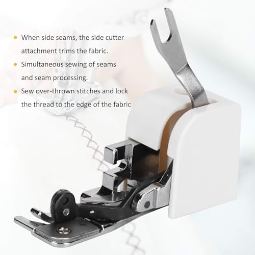 Prensatelas de máquina de coser con cortador lateral miniatura 7