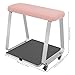 KUMOYOU Movable Foot Rest with Storage Tray – Manicure Stool for Nail Salons, Spa, Pedicure Stations – Comfortable Leg Support for Clients, Beauty Professionals (Pink)