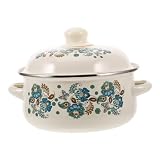 OFFSCH Olla De Esmalte Ollas Con Mango Olla Casera Olla De Caldo De Leche Cacerola Pequeña Olla Pequeña Cacerola Con Asa Cacerola De Esmalte Con Asa Sartenes De Esmalte Olla Con Asa