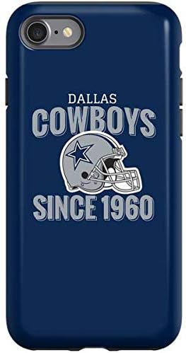 Skinit Pro Phone Case Compatible with iPhone SE - Officially Licensed NFL Dallas Cowboys Helmet Design Blue