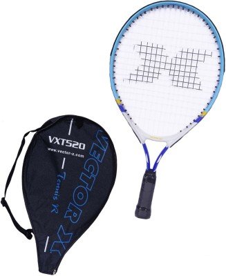 Image of Vector X VXT-520 Adult Men Recreational Tennis Racket Lightweight Aluminum Frame for Easy Swing|105 sq in Head|Pre-Strung Beginner Racquet for Outdoor Game Training & Practice (19 inch, Without Cover)