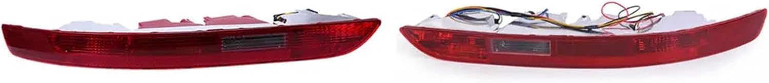 Pair Left&Right Car Taillight Rear Bumper Tail Light Cover With Wires Compatible With Audi Q5 2.0T 2009 2010 2012 2013 2014-2016 8R0945095