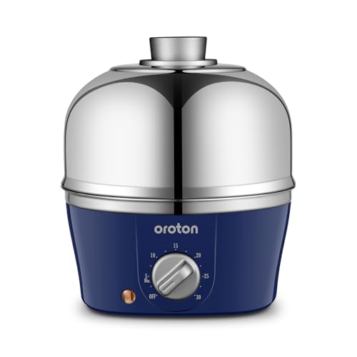 Oroton 9-Egg 304 Stainless Steel Egg Cooker – Steam &