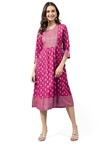 Image of MIRCHI FASHION Women's Anarkali Printed Kurti Only