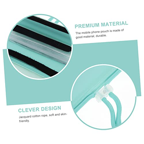 Hemobllo 5 Unidades Bolsa Impermeável Móvel Bolsa Transversal Pequena Bolsa De Telefone Saco De Tele